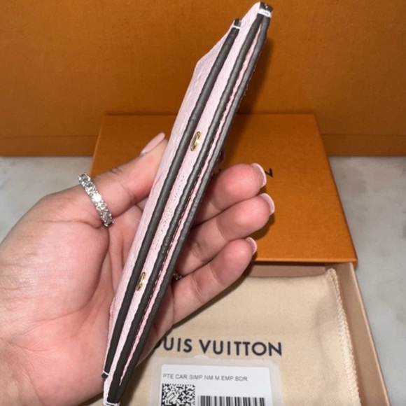 Louis Vuitton Card Holder Gradient Pink - Picture 3 of 3